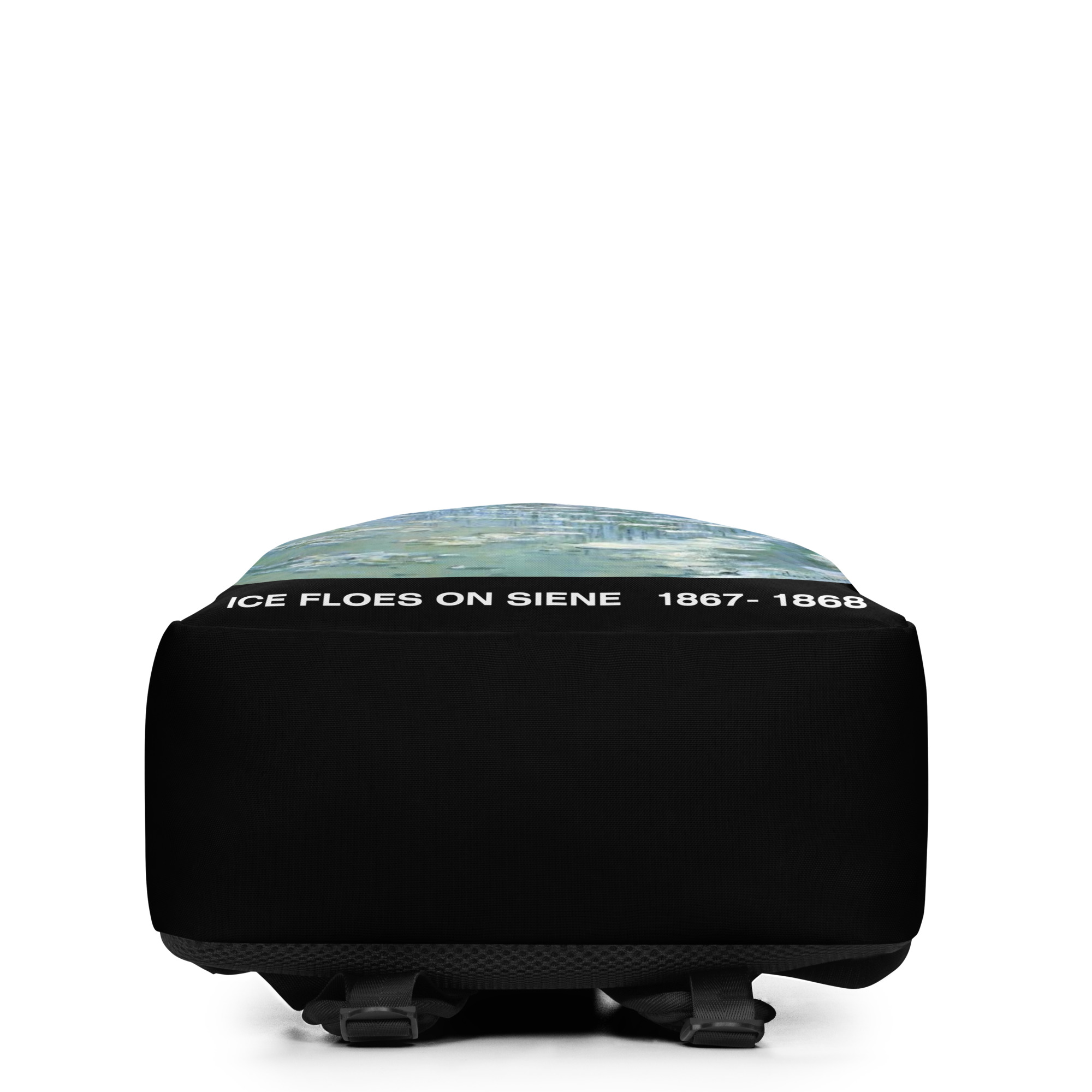 Ice Floes on Siene Minimalist Backpack - Image 7