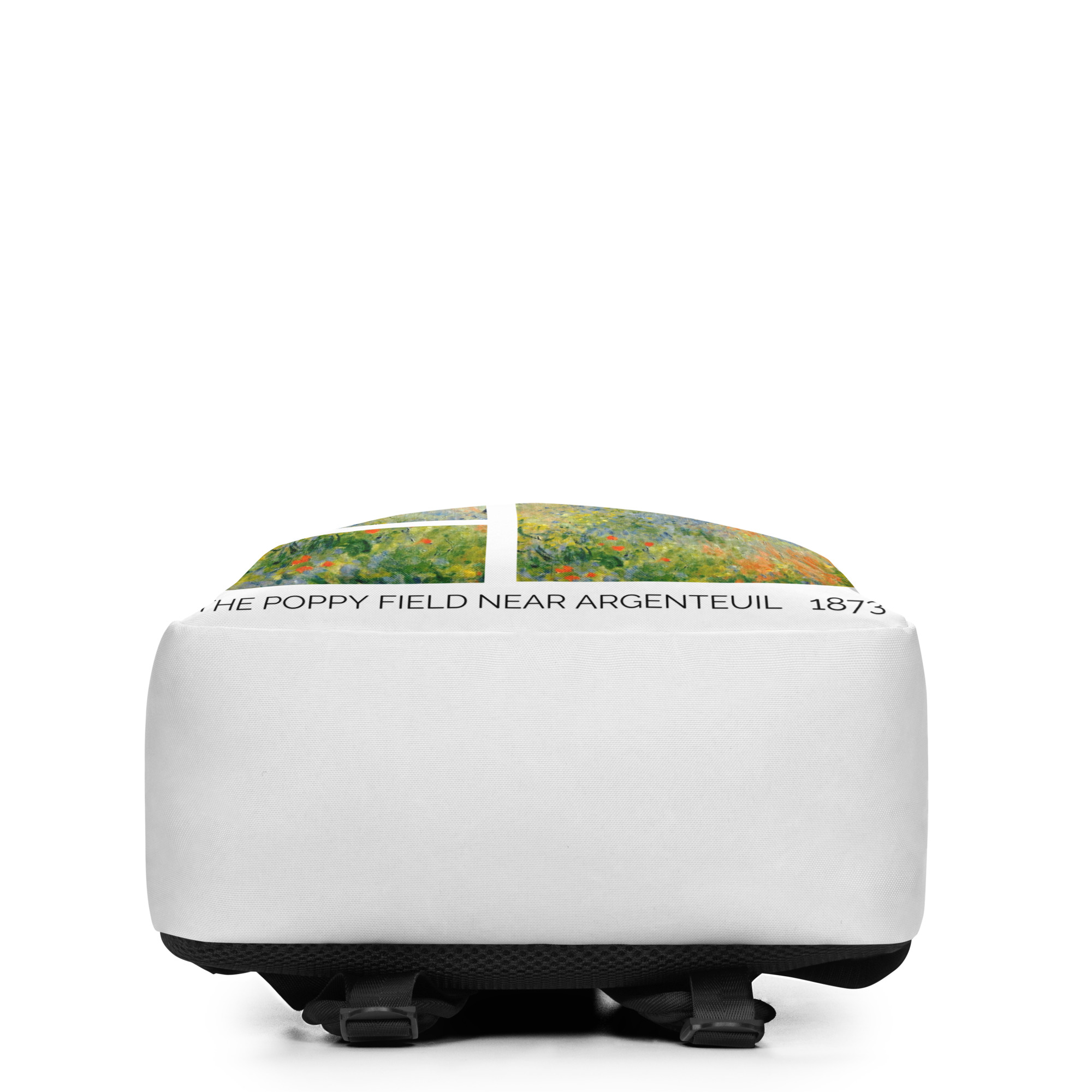 The Poppy Field near Argenteuil Minimalist Backpack - Image 7