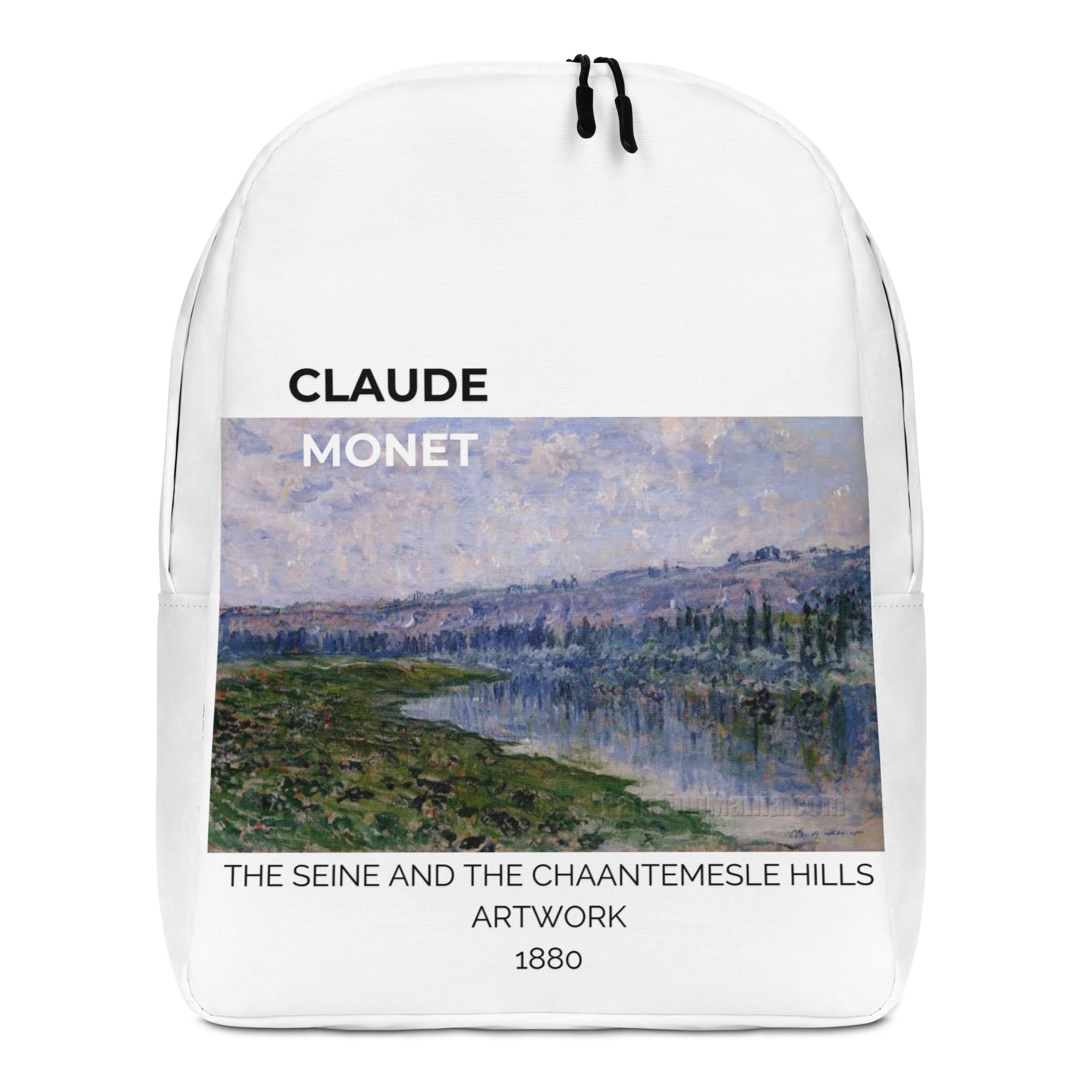 The Seine and the Chaantemesle Hills Minimalist Backpack