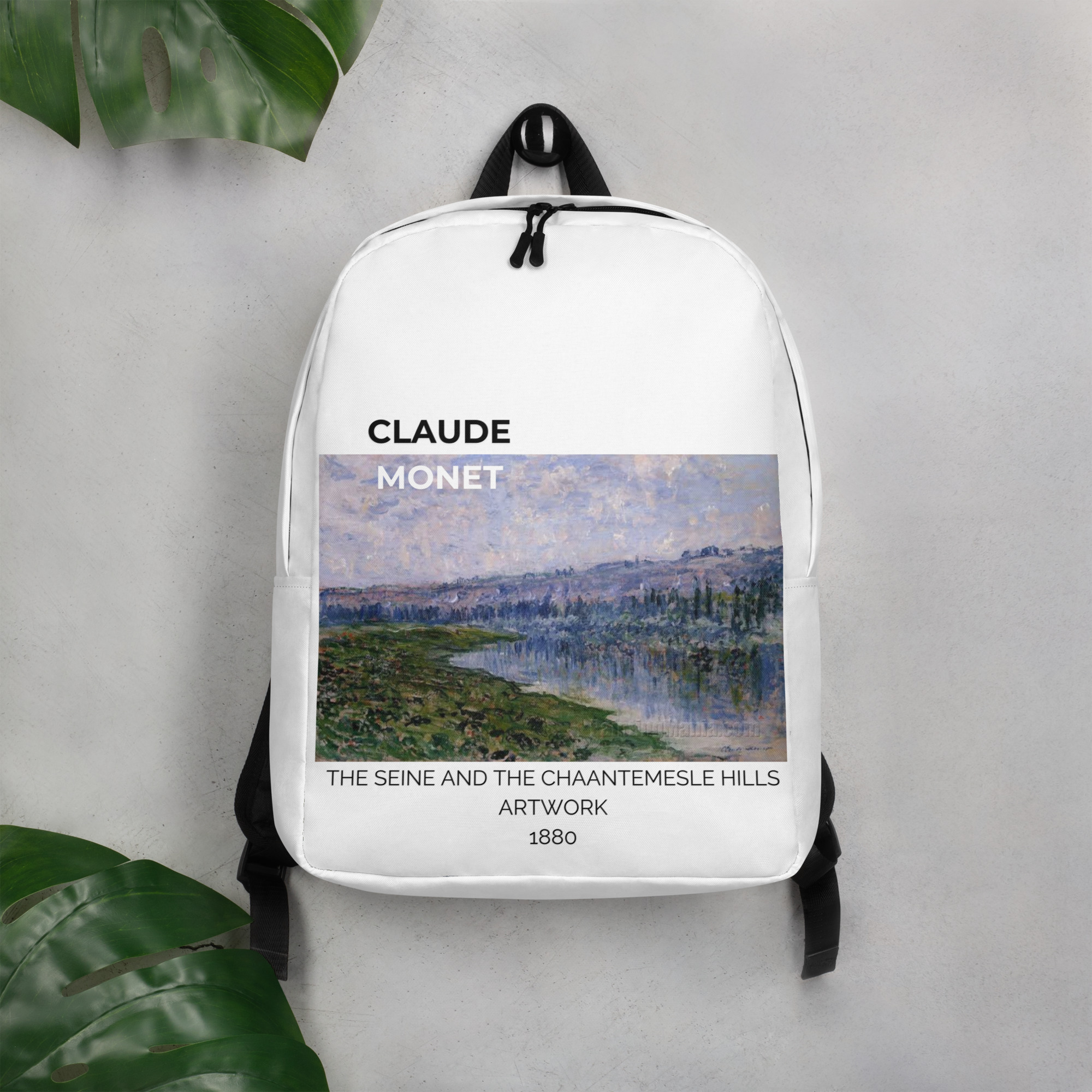 The Seine and the Chaantemesle Hills Minimalist Backpack - Image 2
