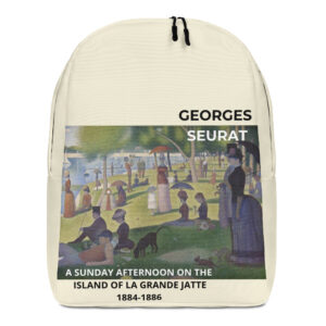 A Sunday Afternoon on the Island of La Grande Jatte Minimalist Backpack