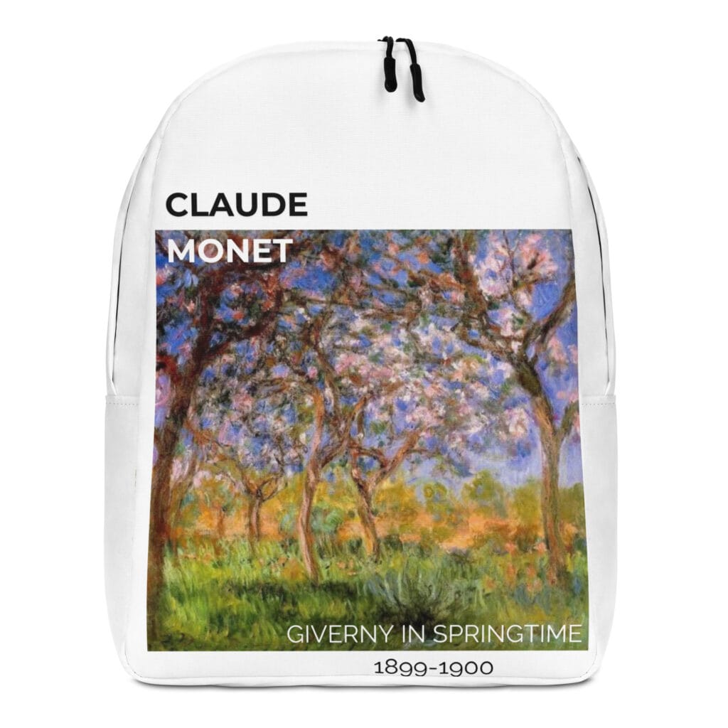 Giverny in Springtime Minimalist Backpack