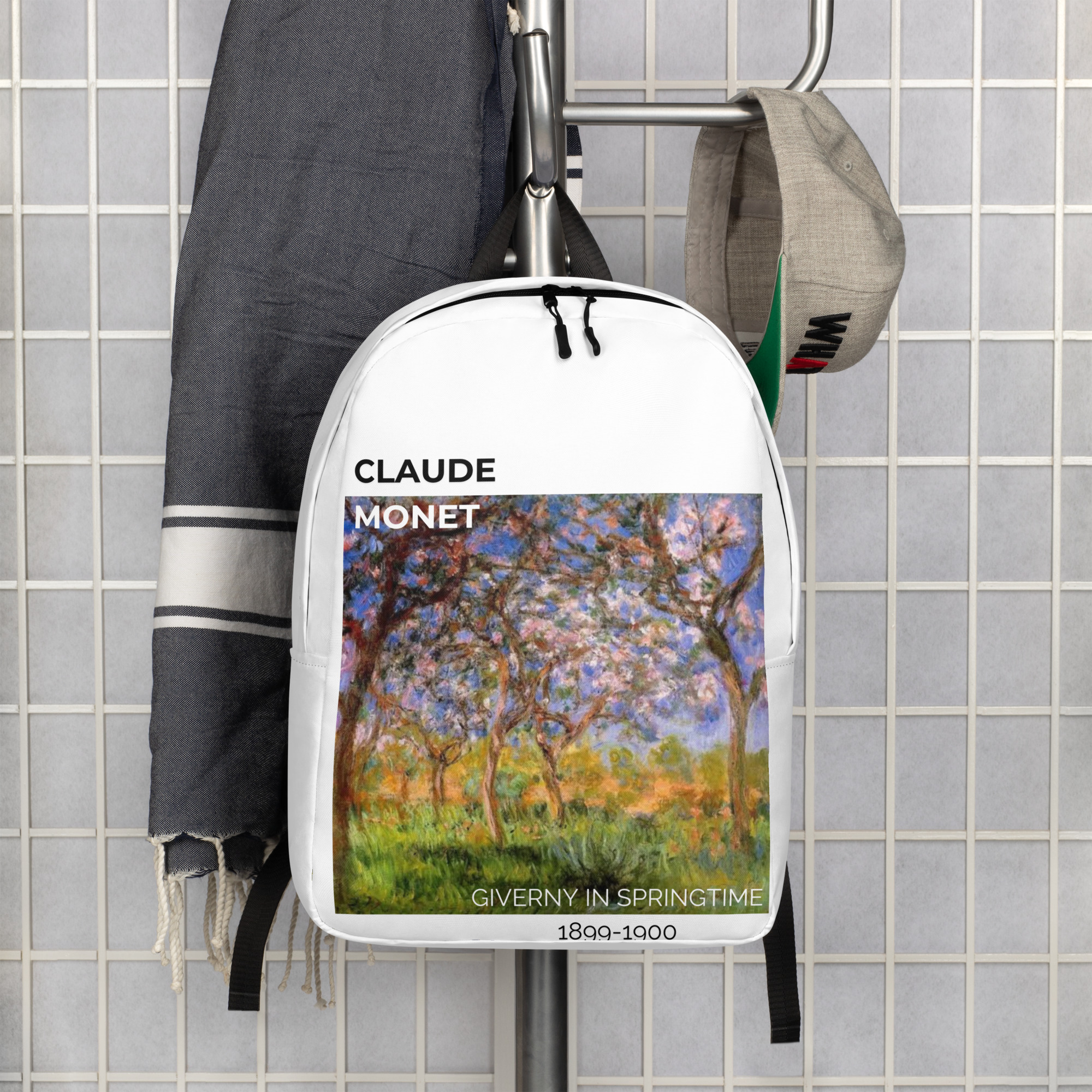 Giverny in Springtime Minimalist Backpack - Image 3