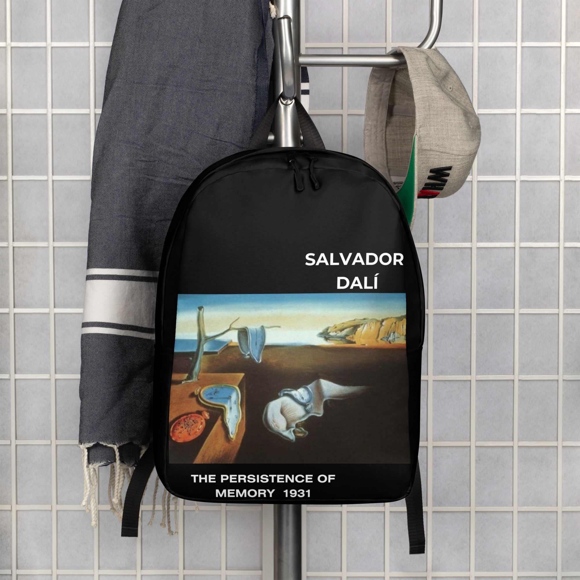 The Persistence of Memory 1931Minimalist Backpack - Image 3