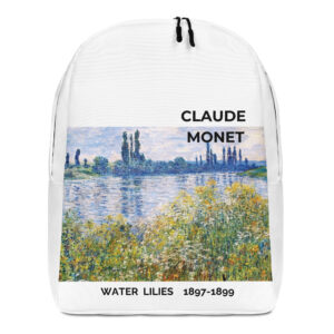 Water  Lilies Minimalist Backpack