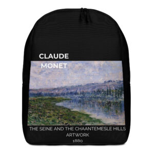 The Seine and the Chaantemesle Hills Minimalist Backpack