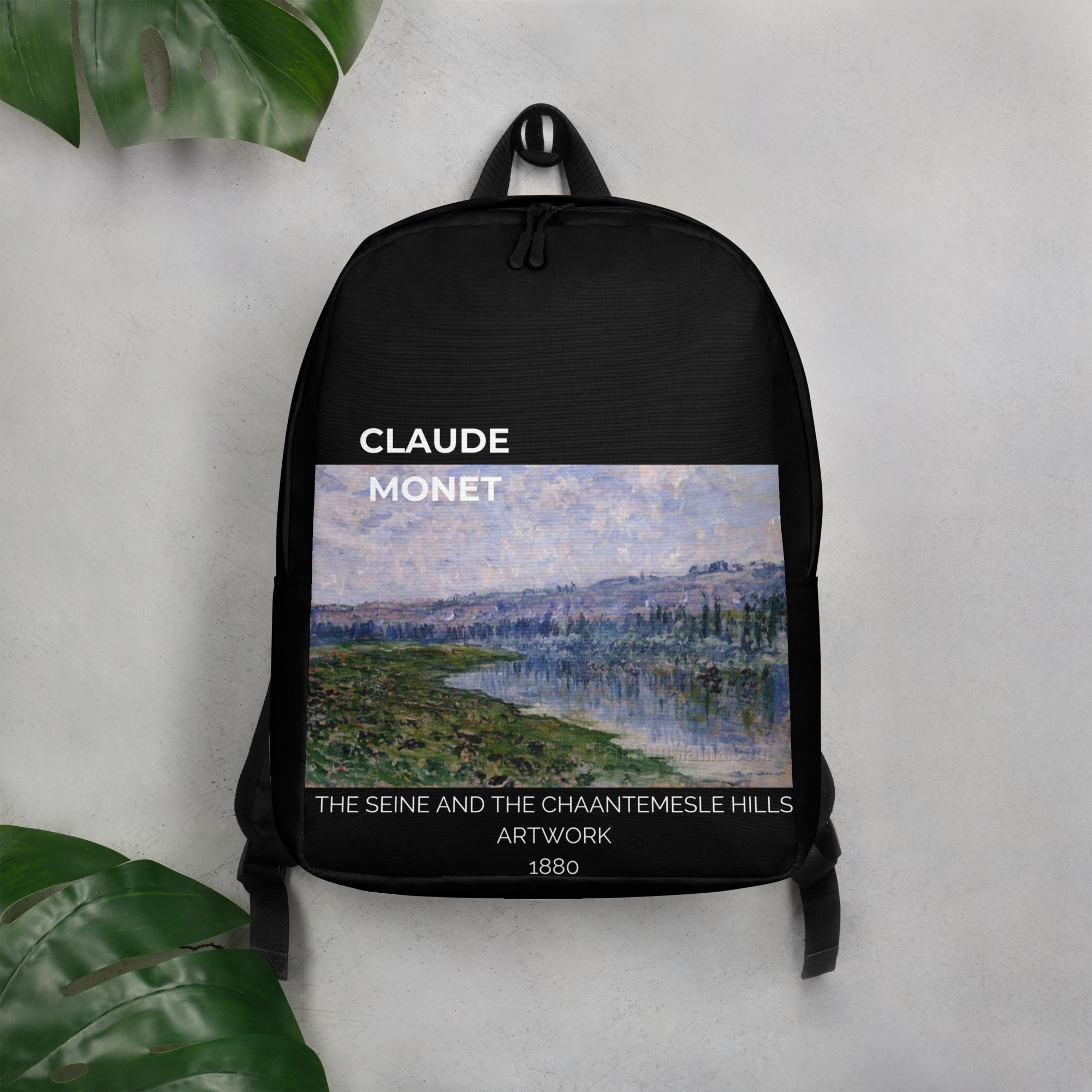 The Seine and the Chaantemesle Hills Minimalist Backpack - Image 2