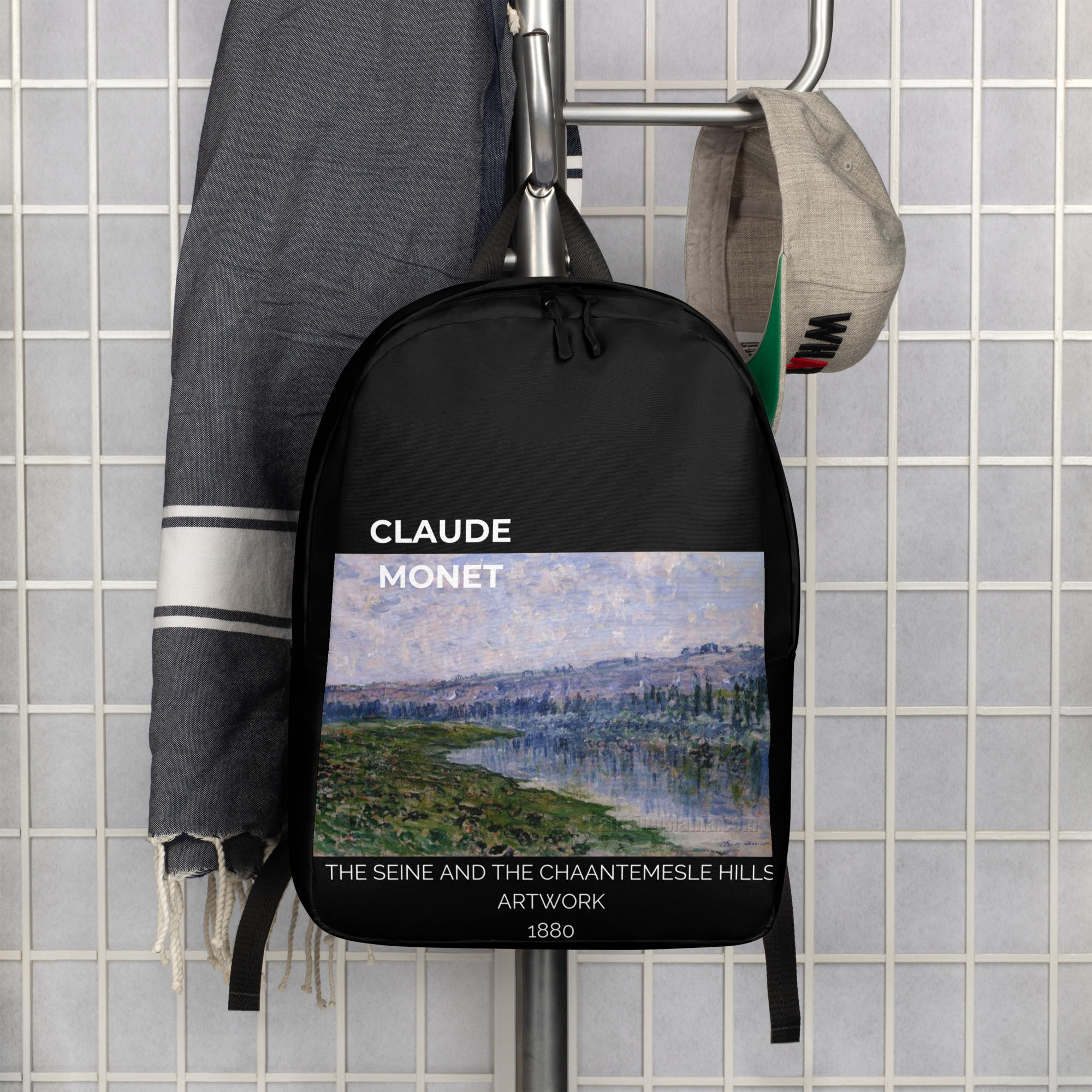 The Seine and the Chaantemesle Hills Minimalist Backpack - Image 3