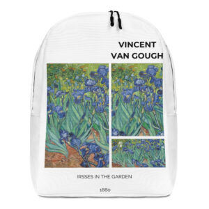 Irsses in the garden   1880Minimalist Backpack
