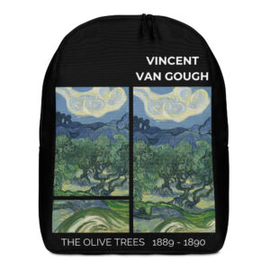 The Olive Trees   1889 - 1890 Minimalist Backpack