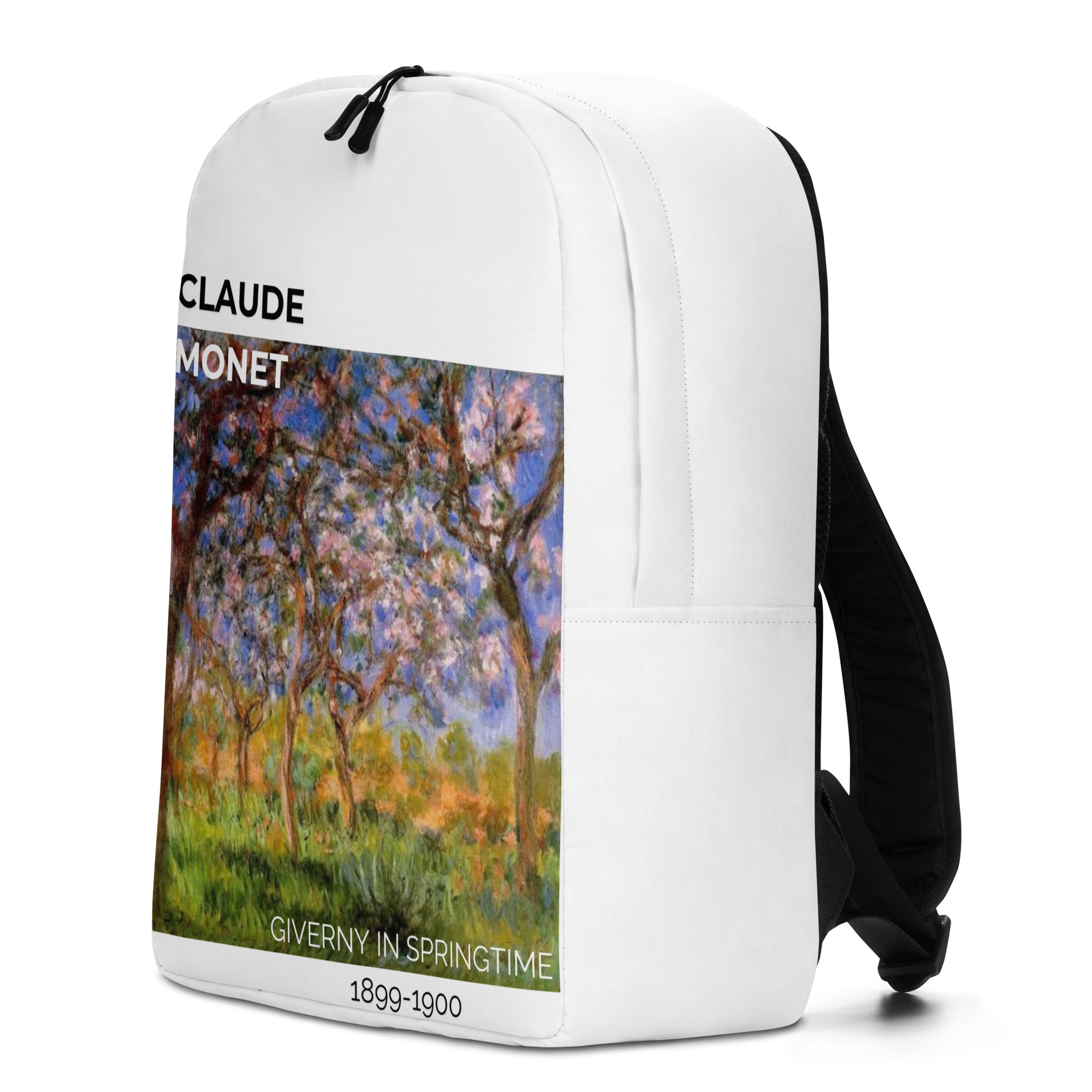 Giverny in Springtime Minimalist Backpack - Image 4