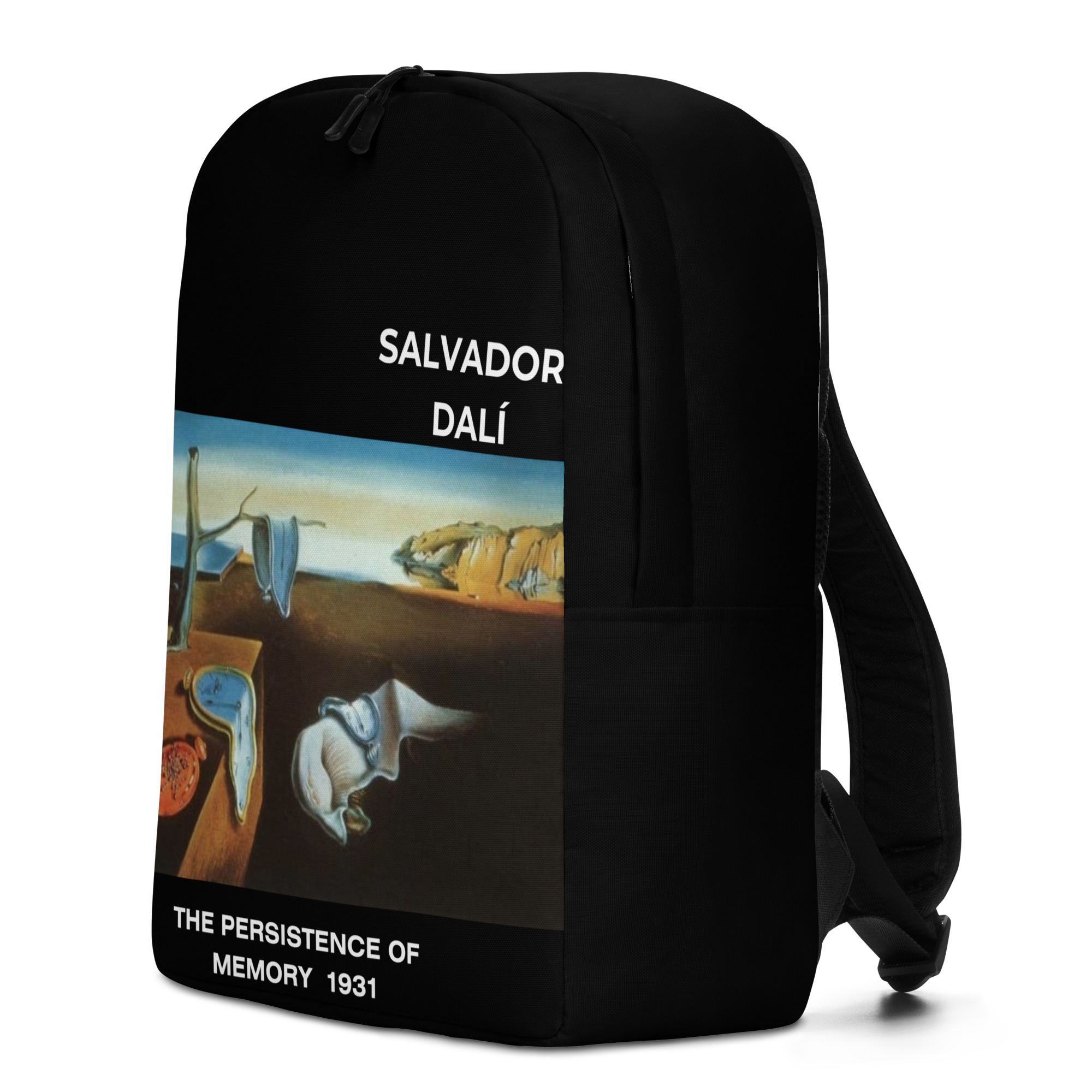 The Persistence of Memory 1931Minimalist Backpack - Image 4