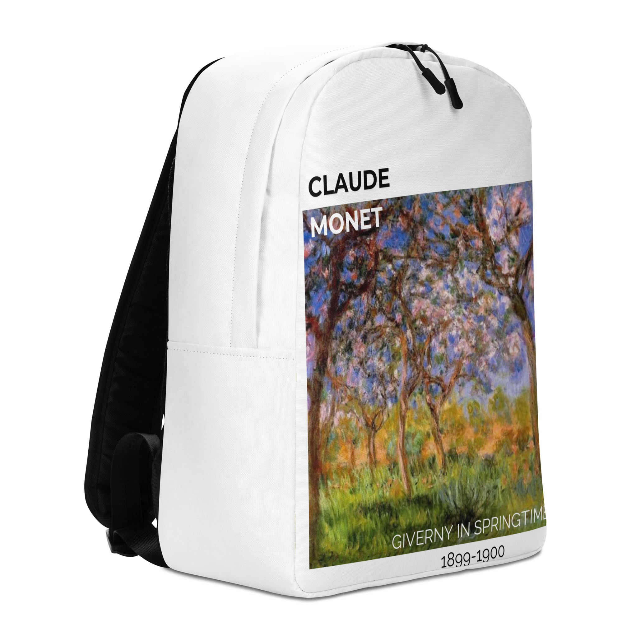 Giverny in Springtime Minimalist Backpack - Image 5