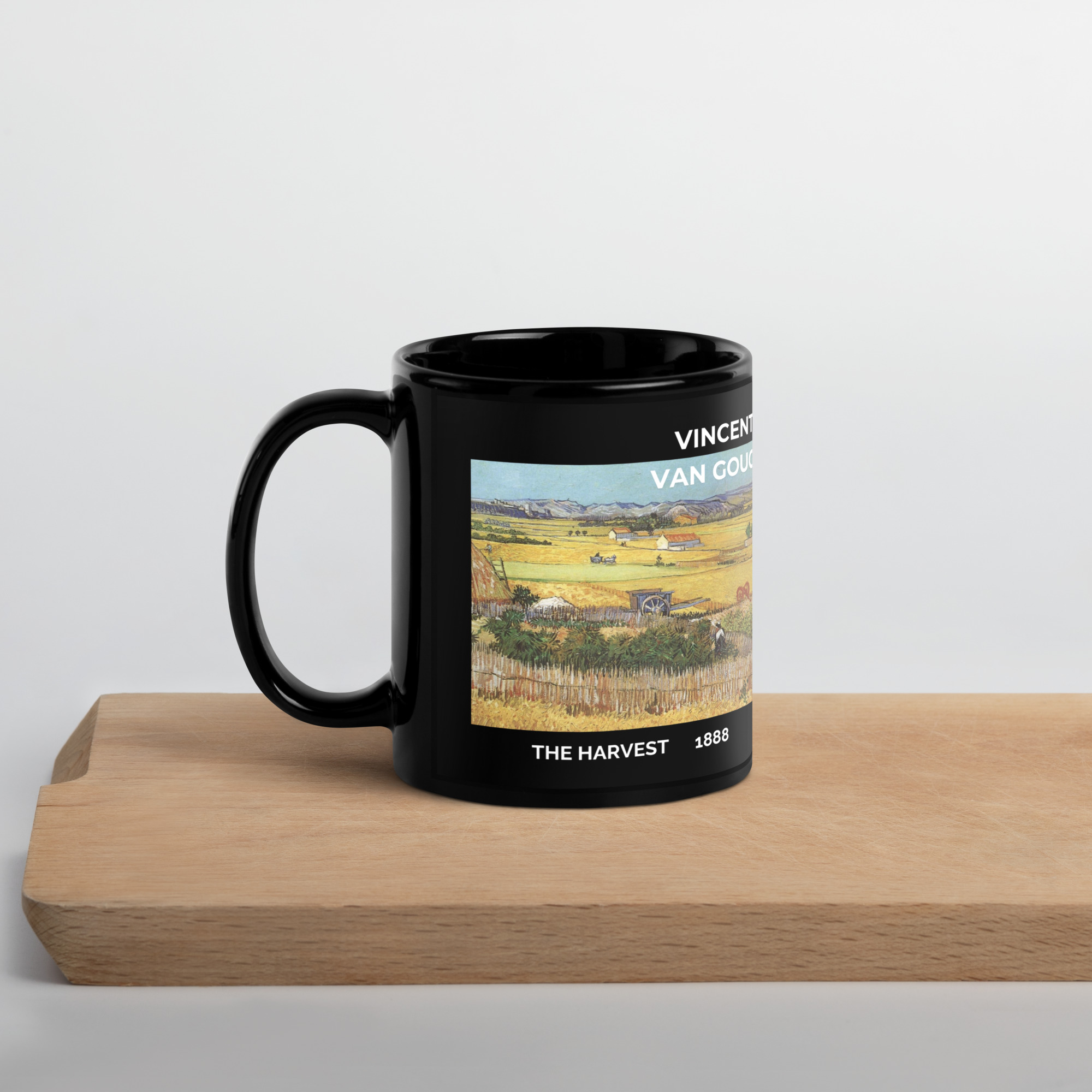 The Harvest Black Glossy Mug - Image 3