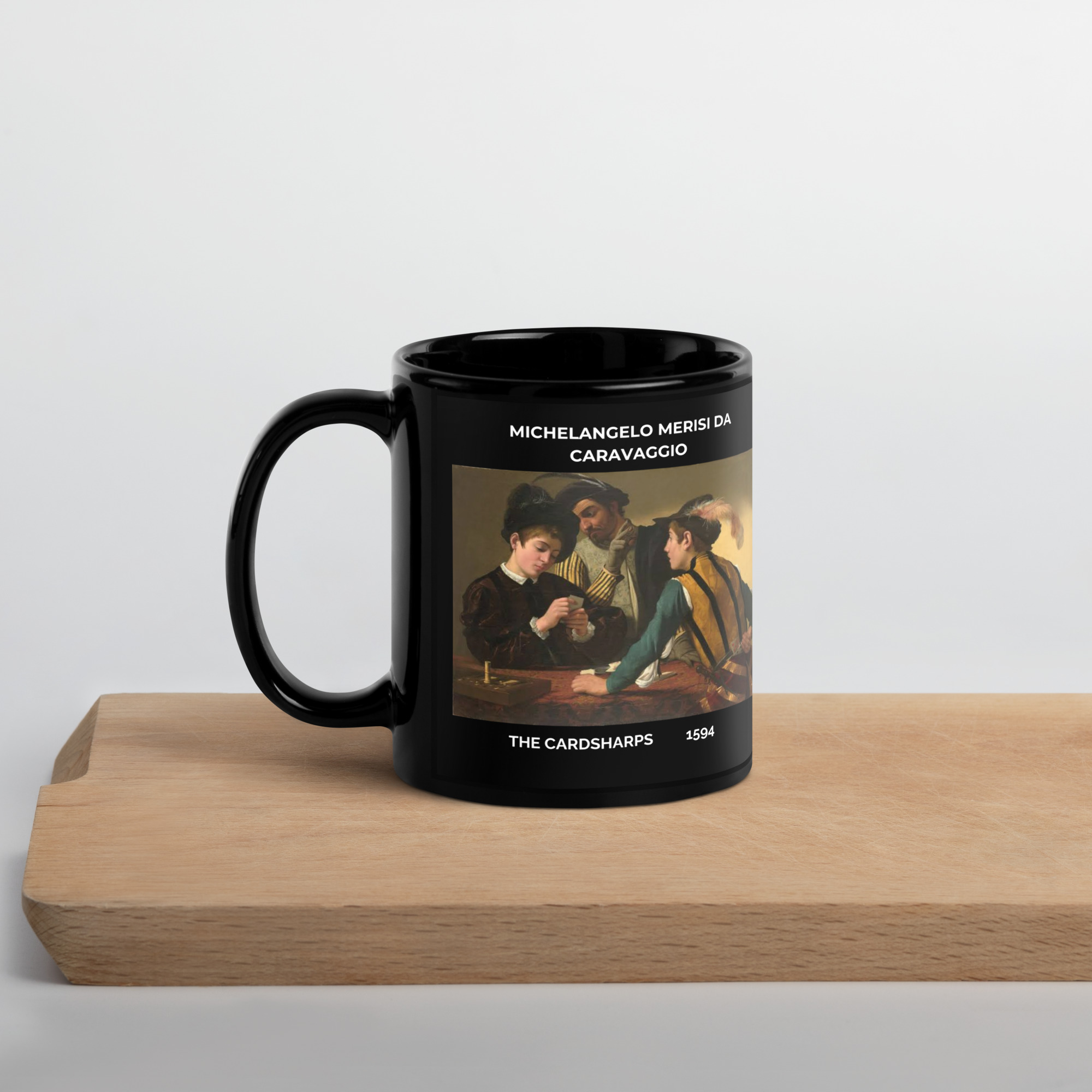 The Cardsharps Black Glossy Mug - Image 3