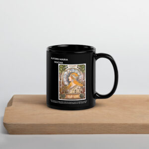 Zodiac Black Glossy Mug