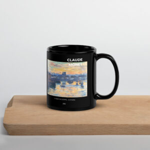 San Giorgio Maggiore at Dusk Black Glossy Mug