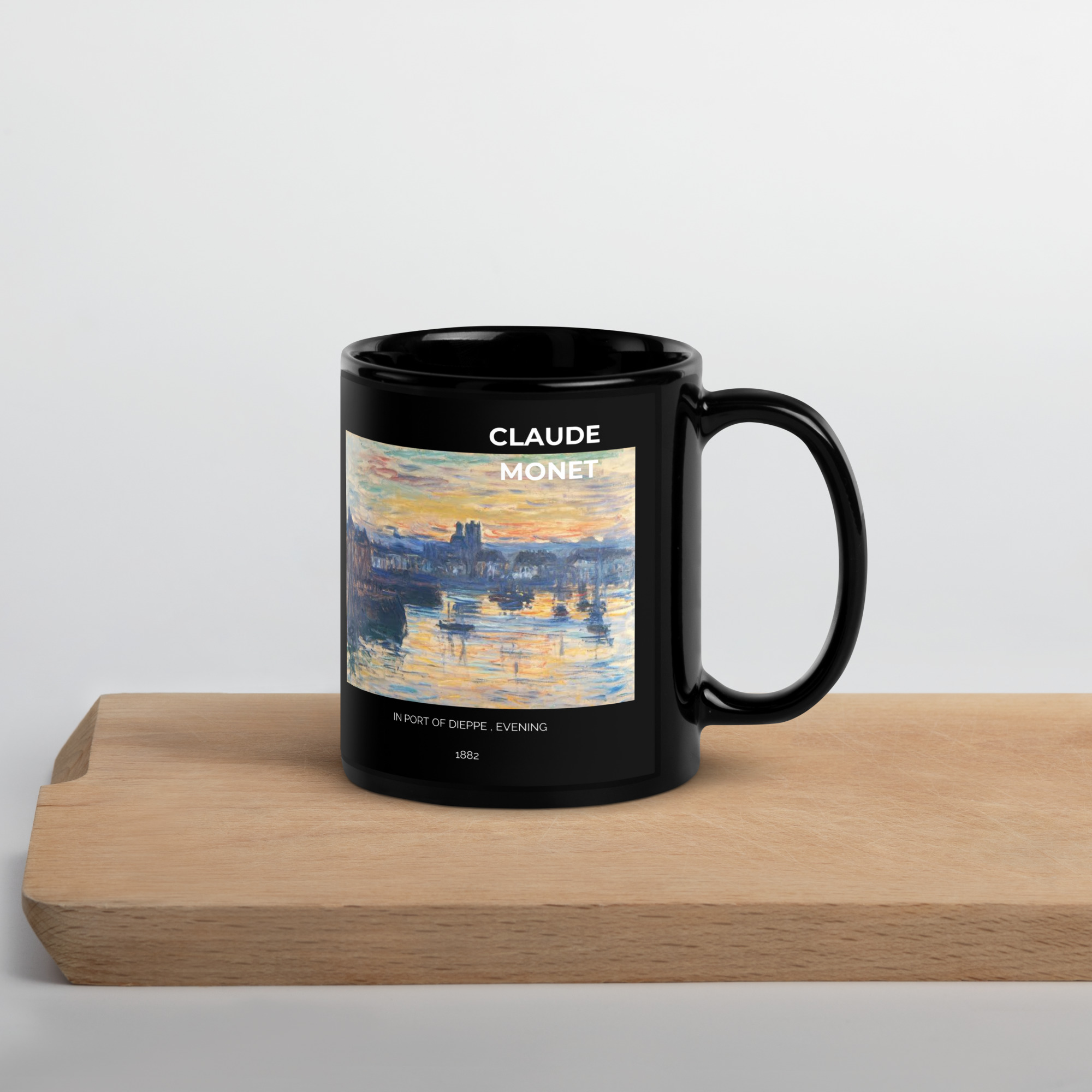 San Giorgio Maggiore at Dusk Black Glossy Mug