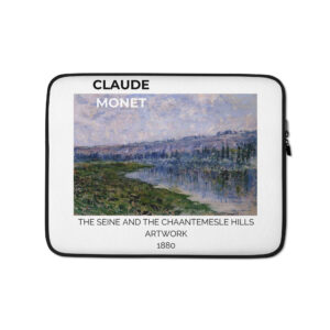 The Seine and the Chaantemesle Hills Laptop Sleeve