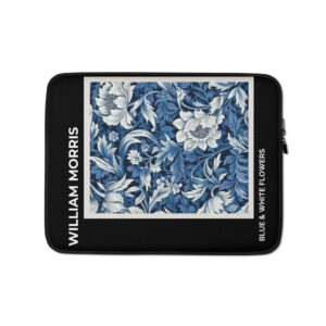 BLUE & WHITE FLOWERS Laptop Sleeve