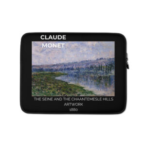 The Seine and the Chaantemesle Hills Laptop Sleeve