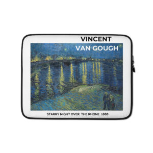 Starry night over  the Rhone Laptop Sleeve