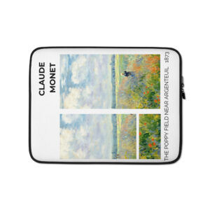 The Poppy Field near Argenteuil Laptop Sleeve