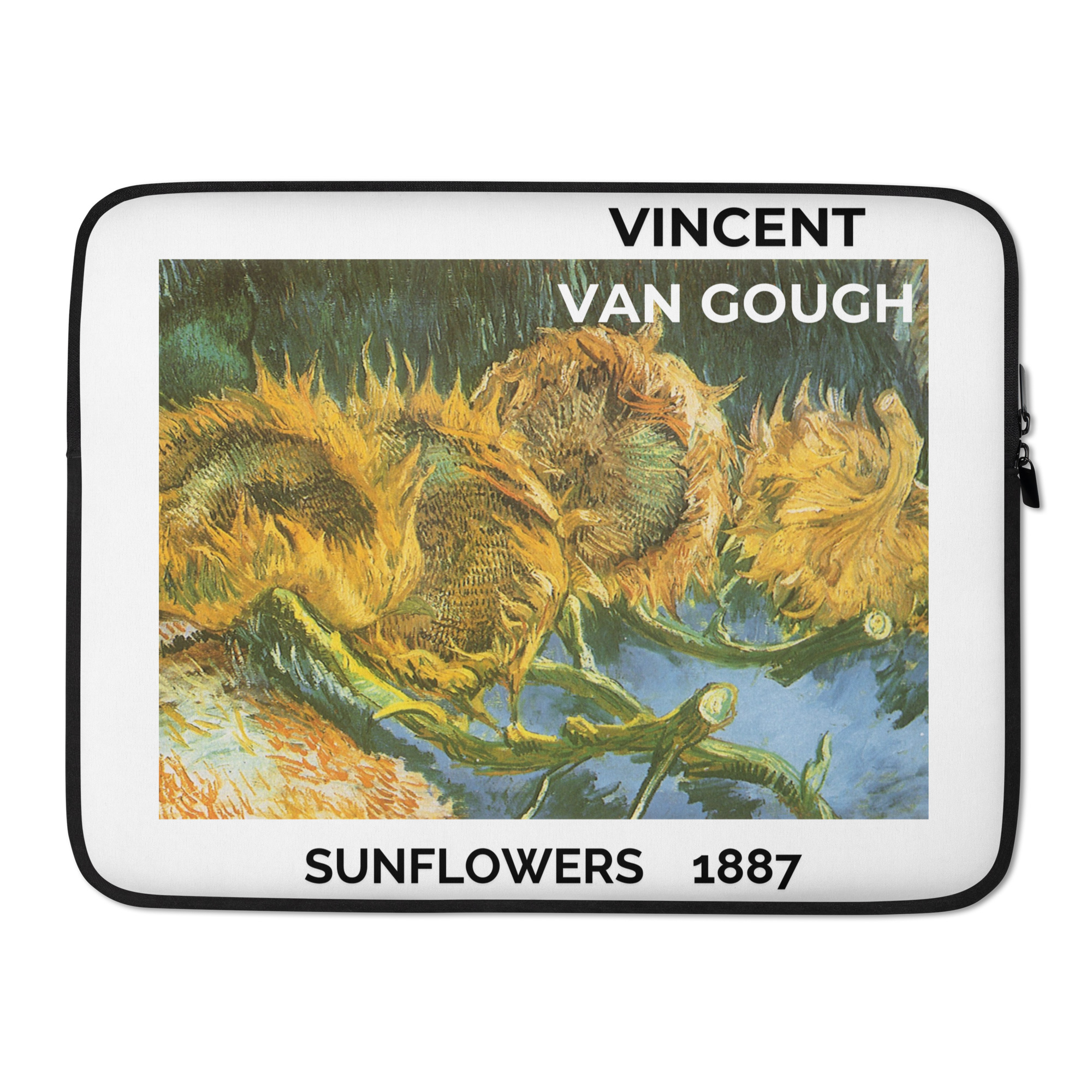Sunflowers 1887 Laptop Sleeve - Image 2