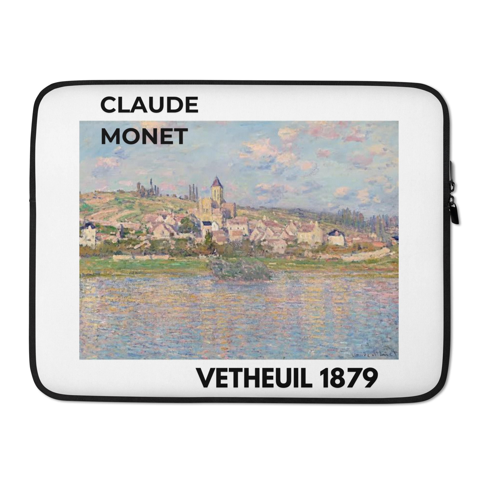 Vetheuil in Summer Laptop Sleeve - Image 2