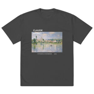 Vetheuil in Summer Oversized faded t-shirt