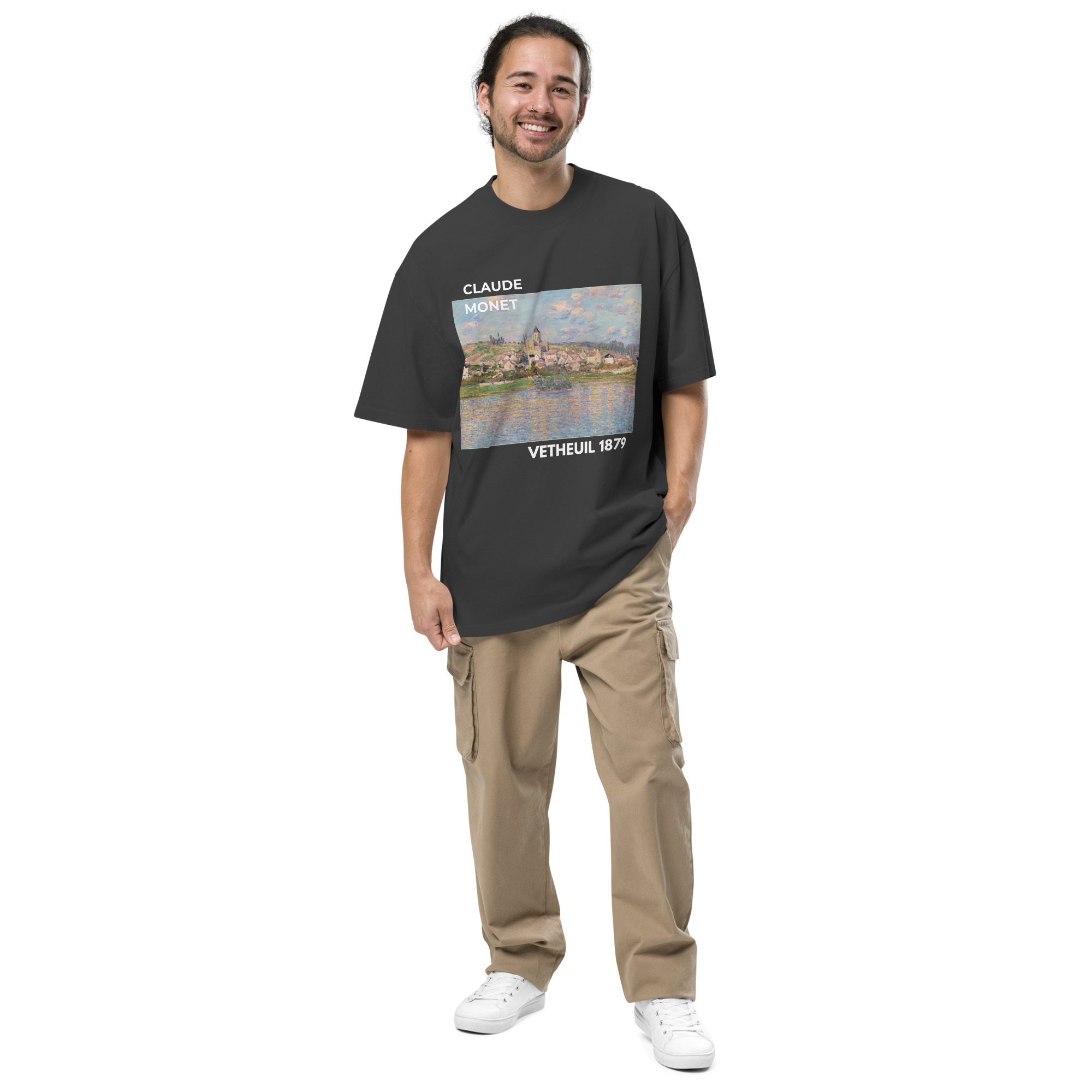 Vetheuil Oversized faded t-shirt - Image 3