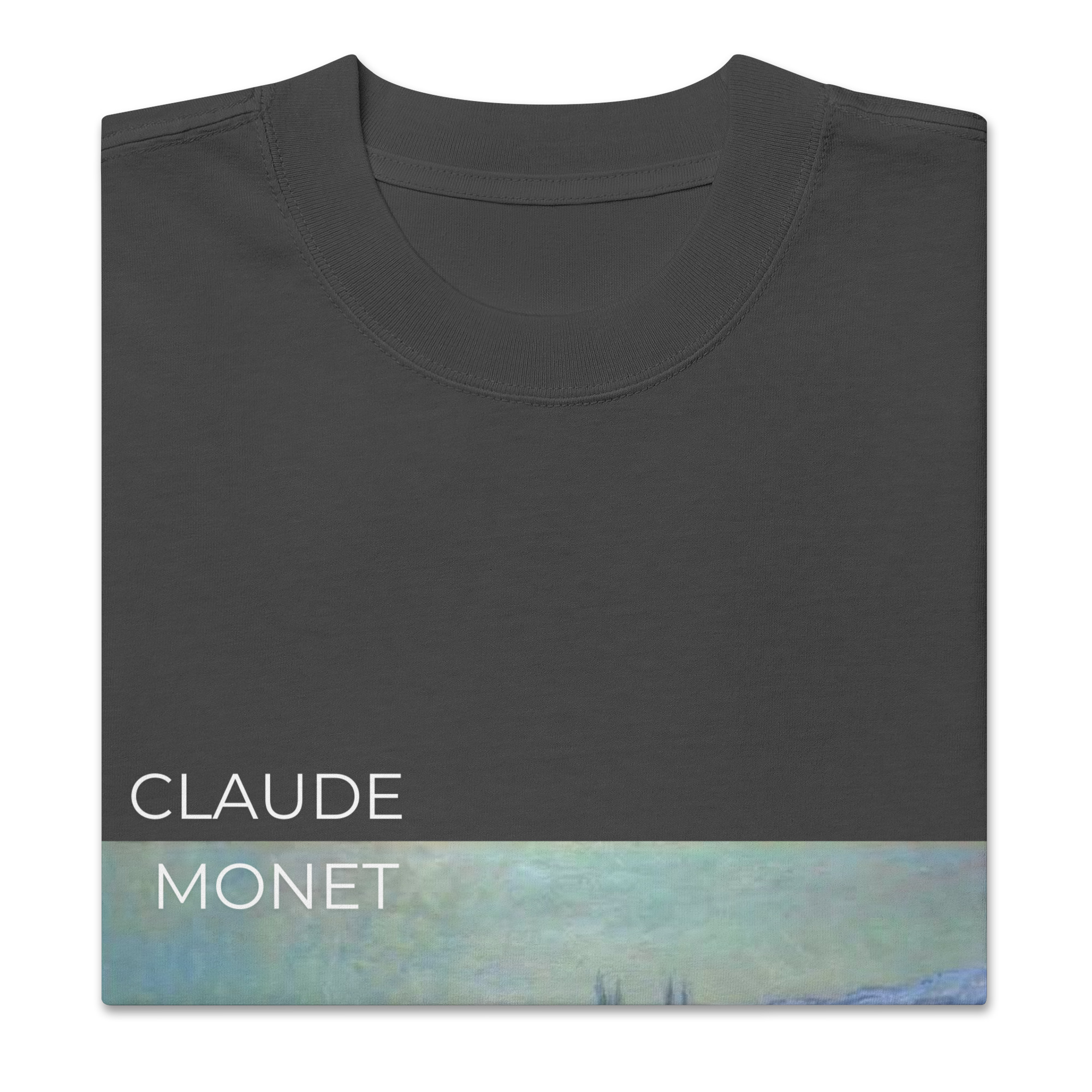 Ice Floes on Siene Oversized faded t-shirt - Image 6