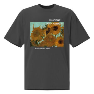 Sunflowers   1888 Oversized faded t-shirt