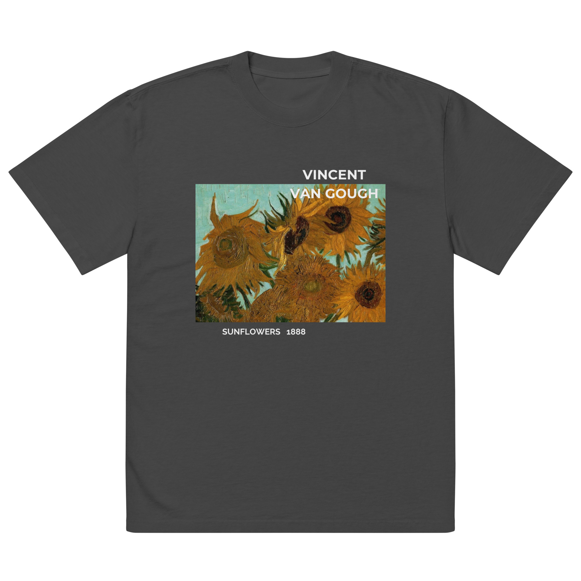 Sunflowers 1888 Oversized faded t-shirt - Image 5