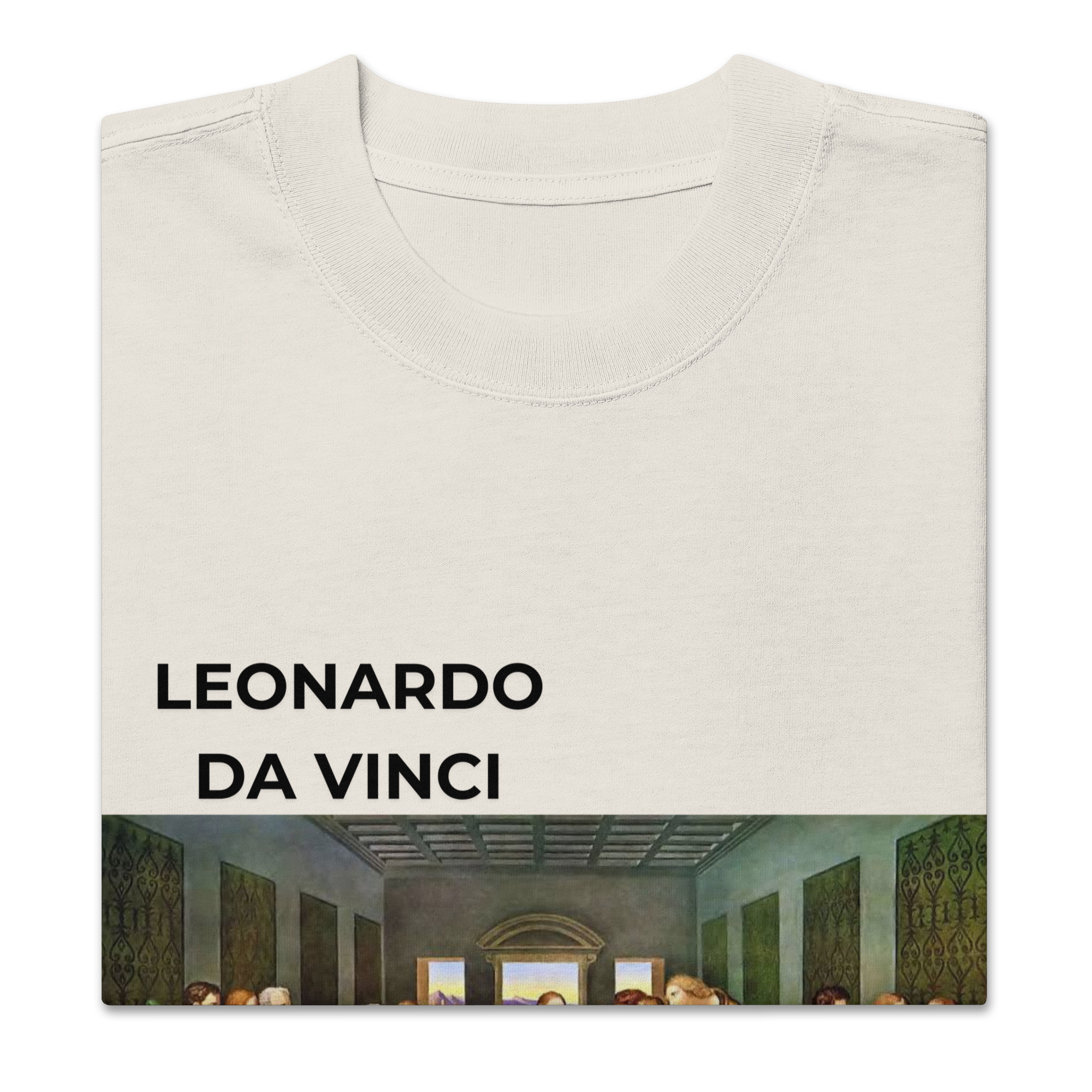 The Last Supper Oversized faded t-shirt - Image 6