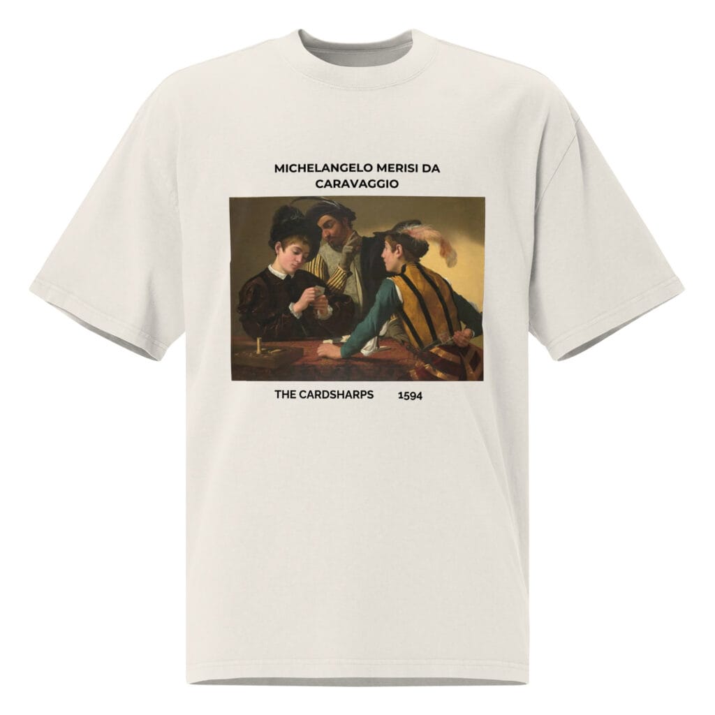 The Cardsharps  Oversized faded t-shirt