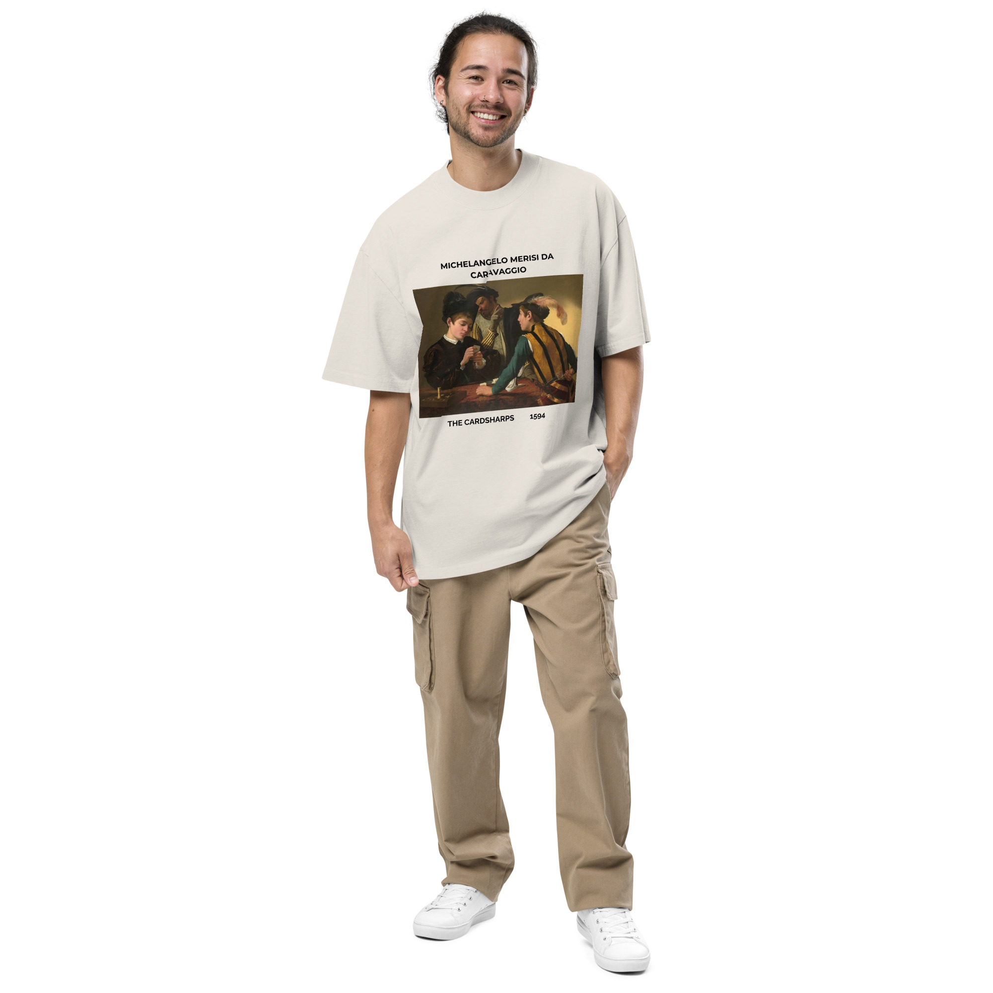 The Cardsharps Oversized faded t-shirt - Image 3