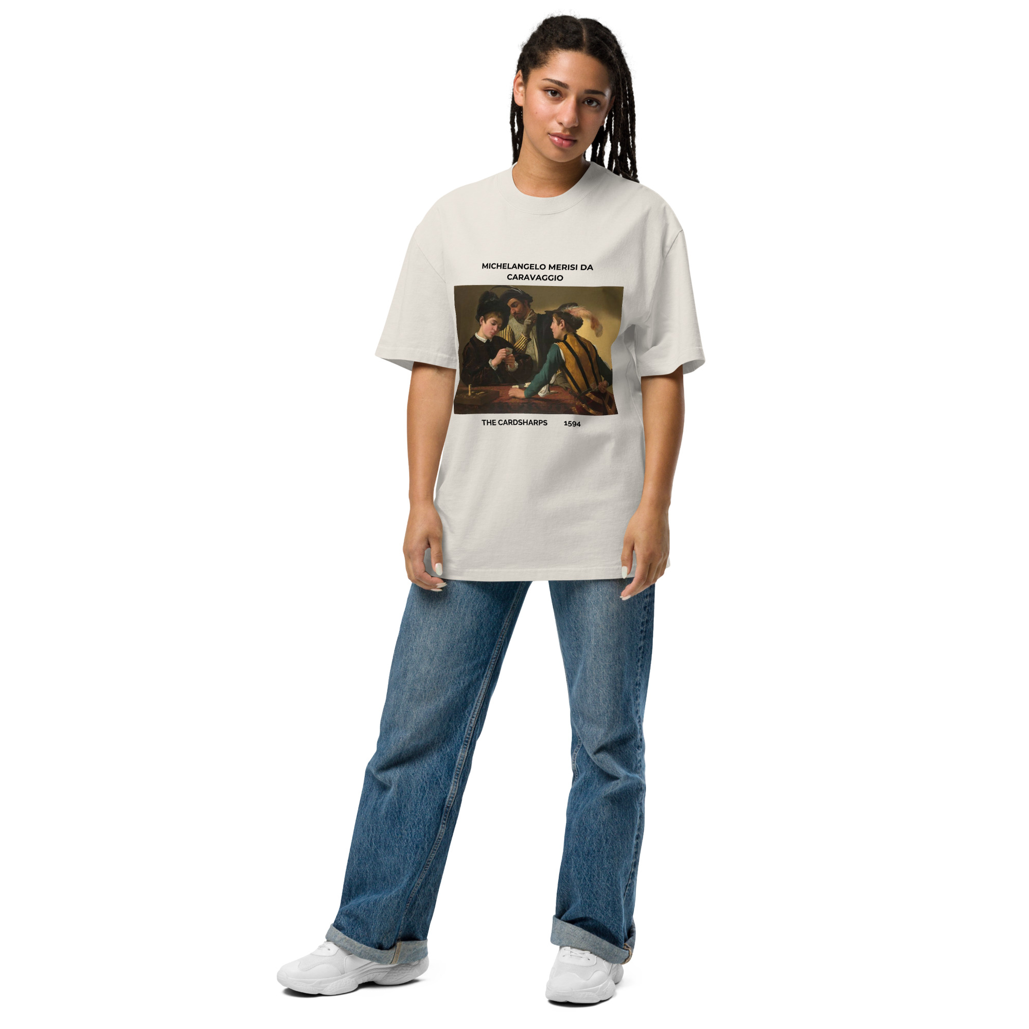 The Cardsharps Oversized faded t-shirt - Image 4