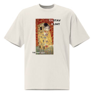 The  kiss Oversized faded t-shirt