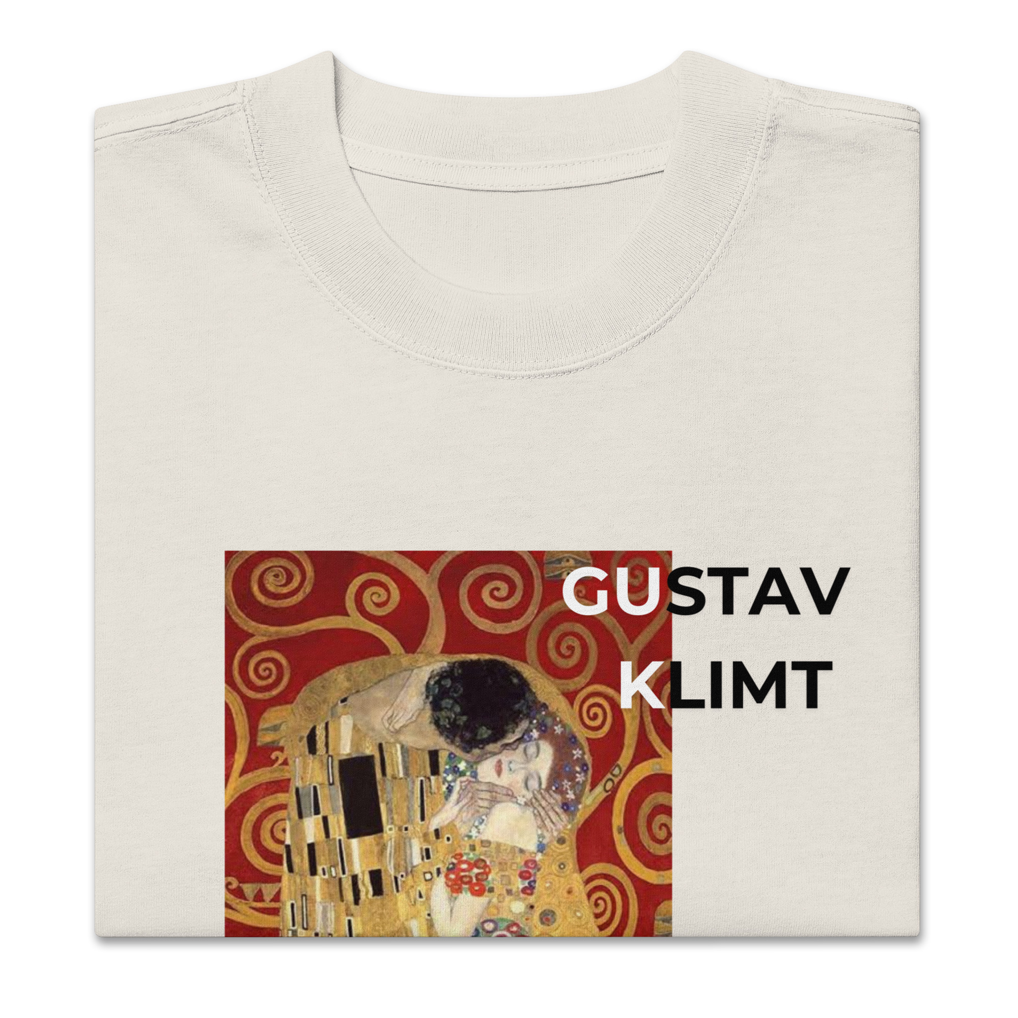 The kiss Oversized faded t-shirt - Image 5