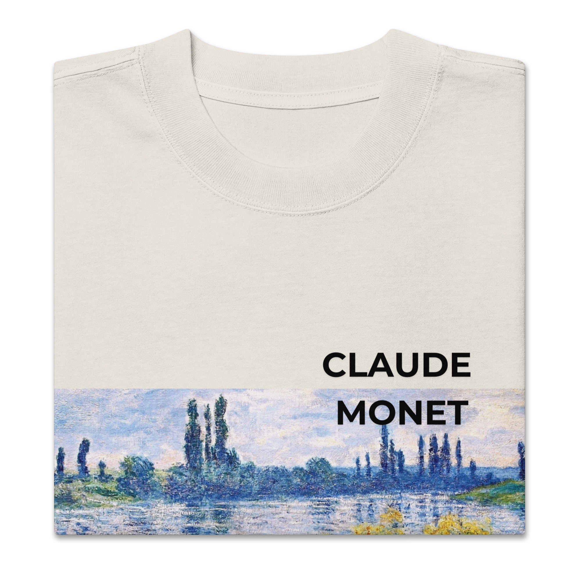 Water Lilies Oversized faded t-shirt - Image 5