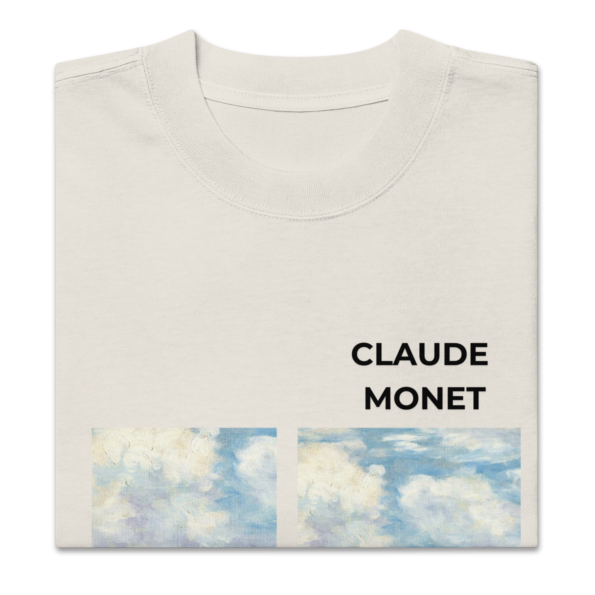 The Poppy Field near Argenteuil Oversized faded t-shirt - Image 6