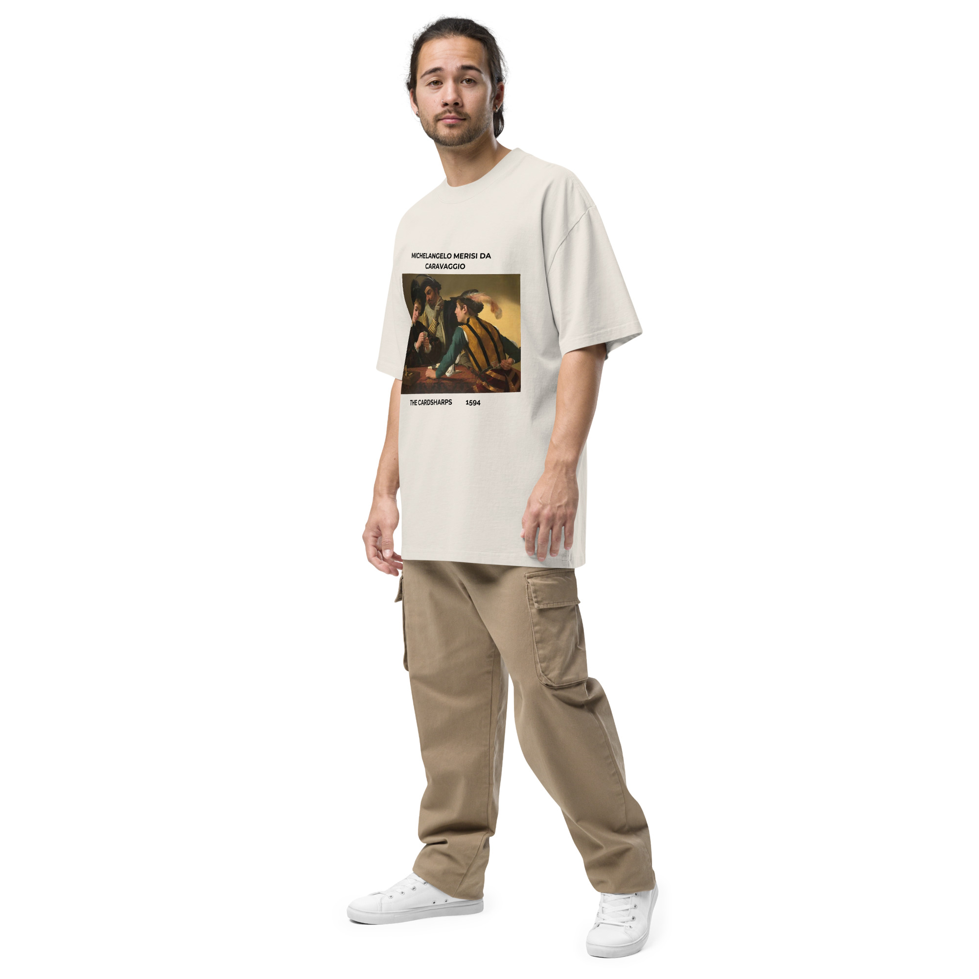 The Cardsharps Oversized faded t-shirt - Image 2
