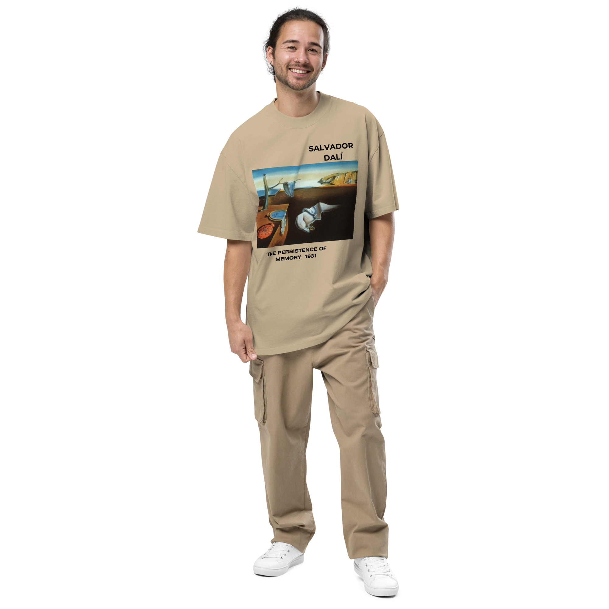 The Persistence of Memory Oversized faded t-shirt - Image 6