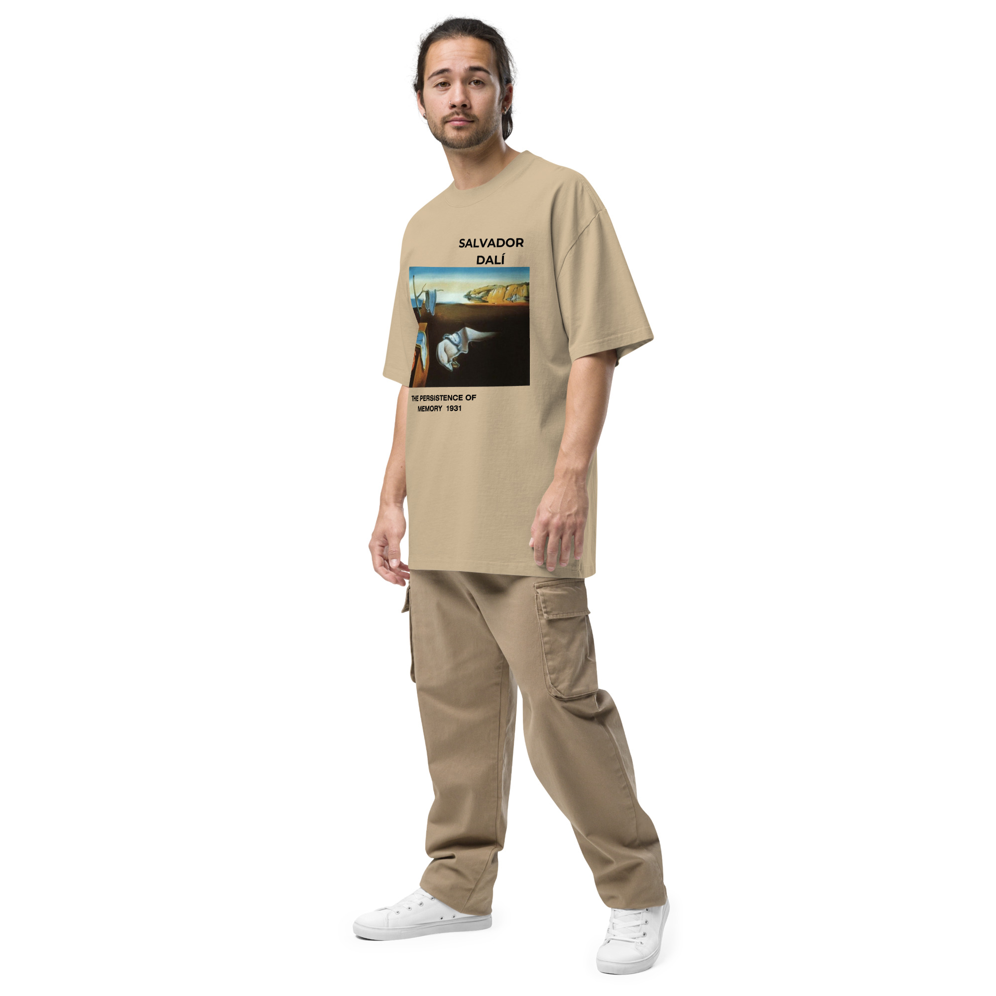 The Persistence of Memory Oversized faded t-shirt - Image 2