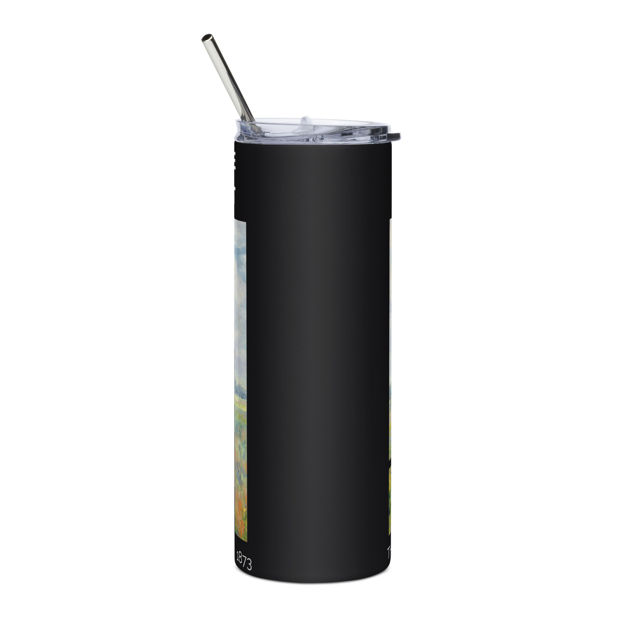 The Poppy Field near Argenteuil Stainless steel tumbler - Image 2