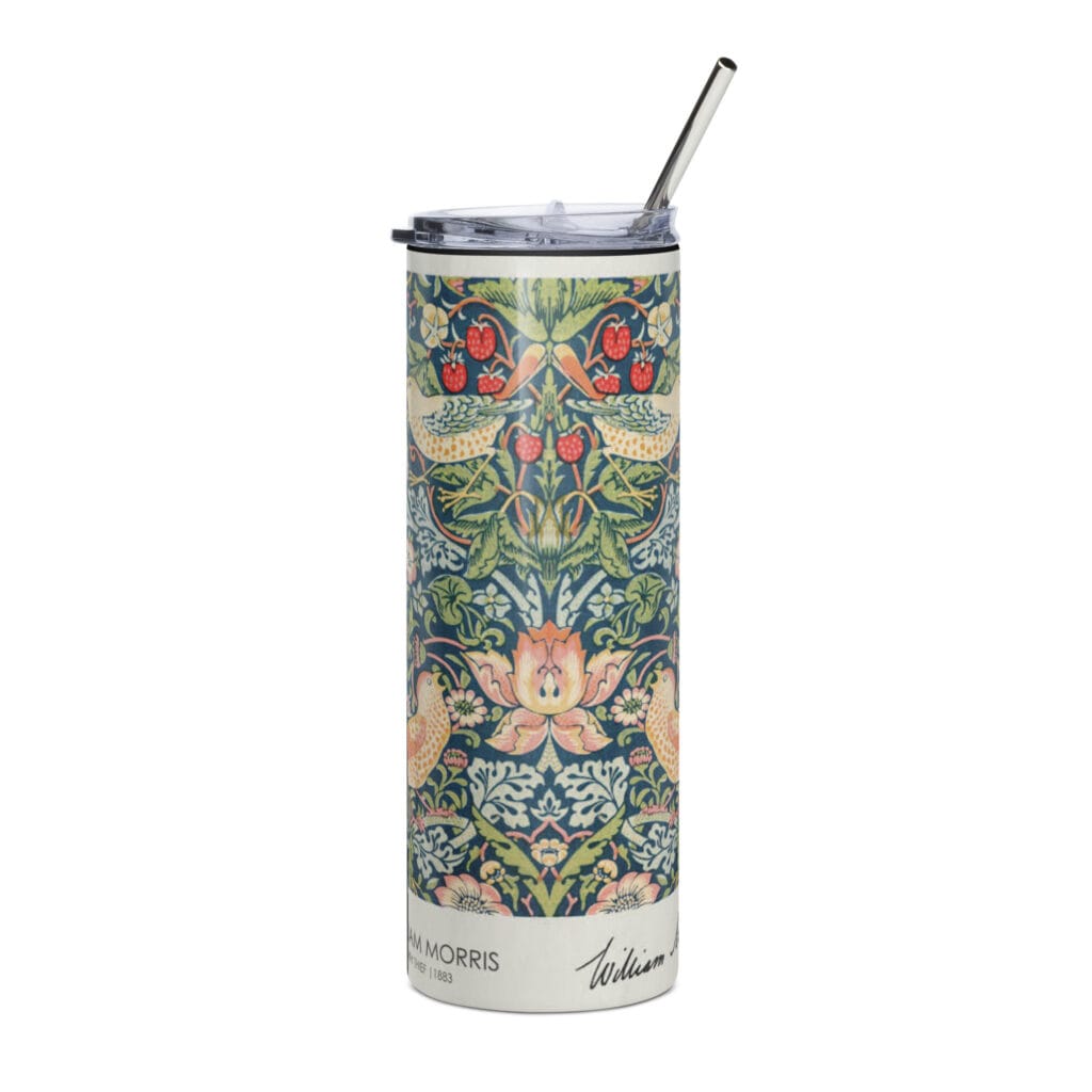 Strawberry Thief Stainless steel tumbler