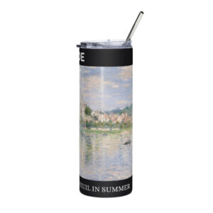 Vetheuil in Summer Stainless steel tumbler