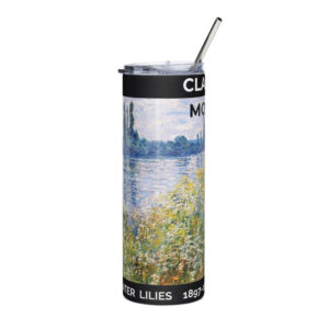 Water  Lilies  Stainless steel tumbler
