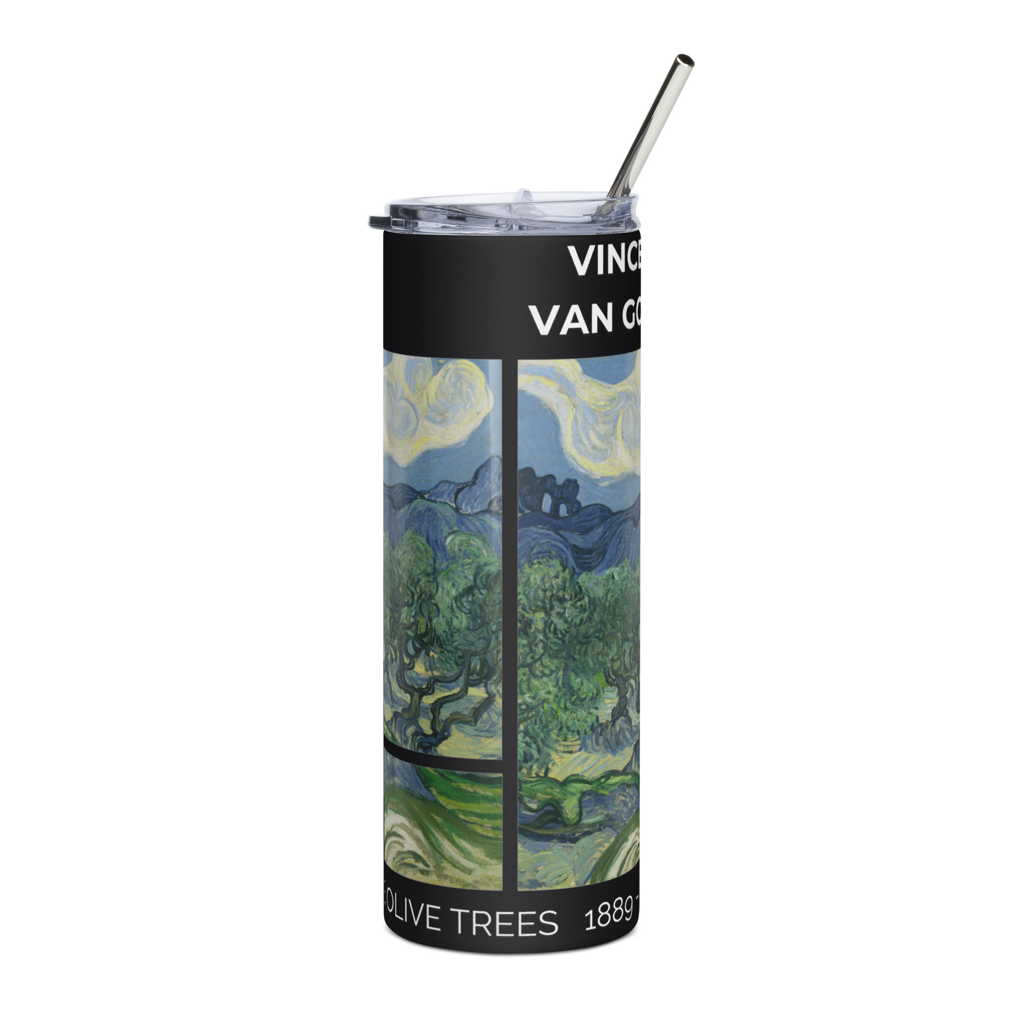 The Olive Trees 1889 - 1890 Stainless steel tumbler